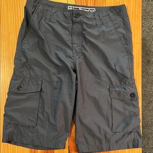 Ocean Current Men's Hybrid Shorts - Dark Gray